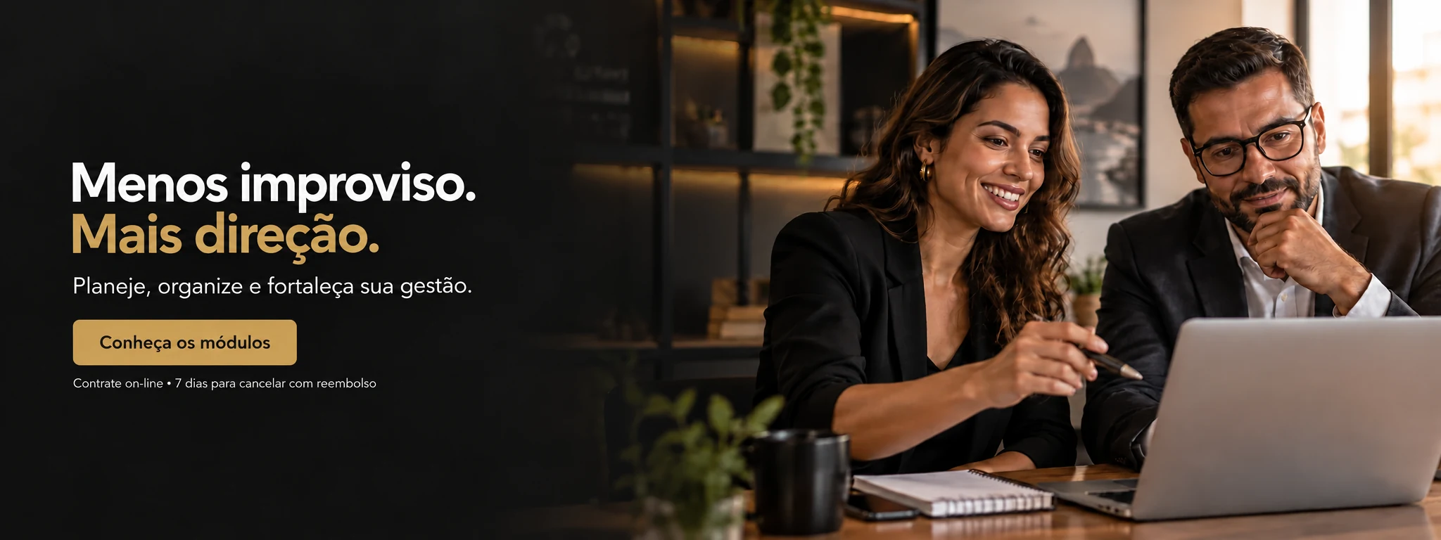 PortoPlan: Menos improviso. Mais direção. Planeje, organize e fortaleça sua gestão. Conheça os módulos. Contrate on-line. 7 dias para cancelar com reembolso.